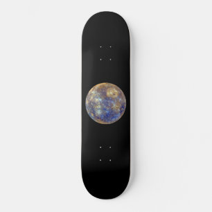 Farbige Sicht auf Quecksilber Skateboard