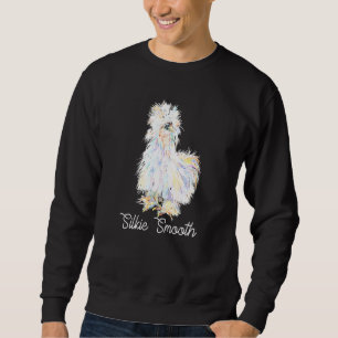 Farbige Silkies Smooth Sikie Chick Fluffy Hühnchen Sweatshirt
