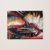 Farbige Sitzschale Puzzle (Horizontal)