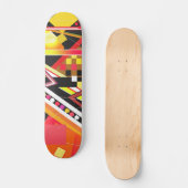 Farbige Skateboard (Vorderseite)