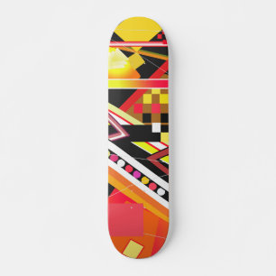 Farbige Skateboard