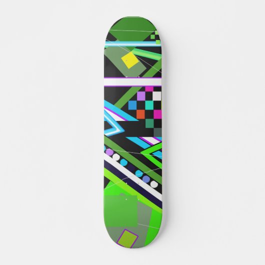 Farbige Skateboard (Vorne)