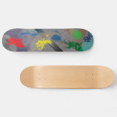 Farbige Skateboard (Horizontal)