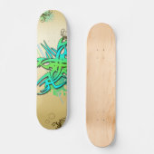 Farbige Skateboard von Tattoo (Vorderseite)