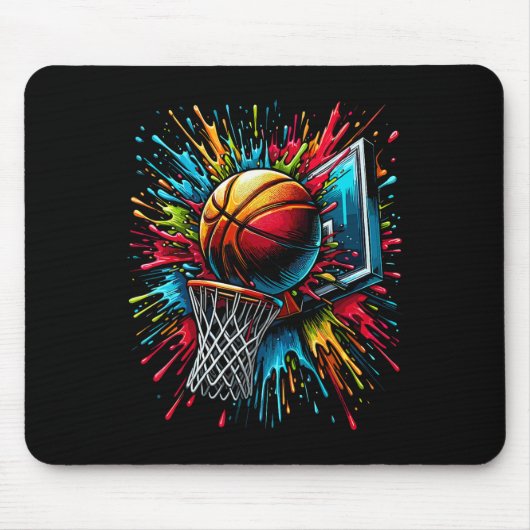 Farbige Skelett-Reifen Mousepad (Vorne)