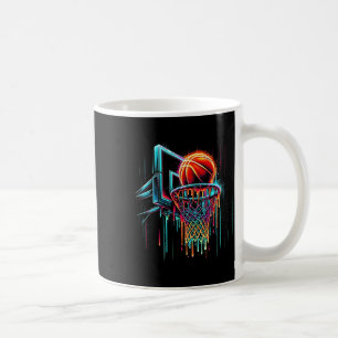 Farbige Sketll tropfende Farbspritzer-Reifen-Netz- Kaffeetasse
