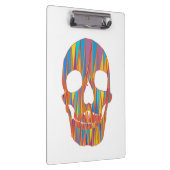 Farbige Skull-Zwischenablage Klemmbrett (Rechts)