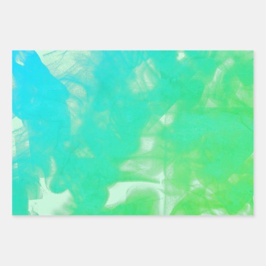 Farbige Smokey-Schmuckstücke Dekoupage Geschenkpapier Set (Vorderseite 2)