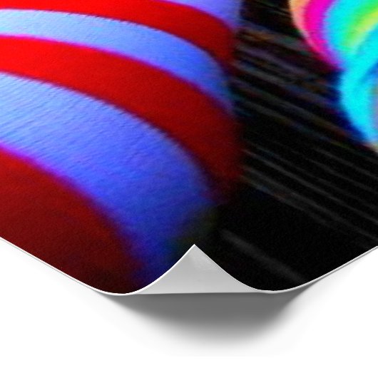 Farbige Socken Poster (Ecke)