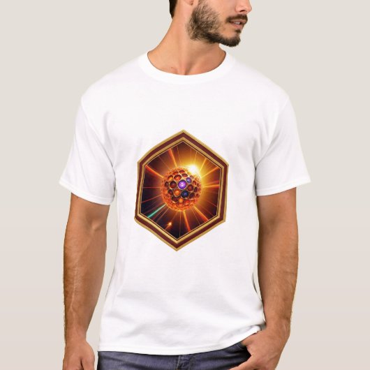 Farbige Solarphotonen T-Shirt (Vorderseite)