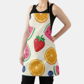 Farbige Sommerfrüchte Wassermelone Orange Schürze (InSitu)