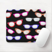 Farbige Sonnenbrille anpassen Mousepad (Mit Mouse)