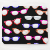 Farbige Sonnenbrille anpassen Mousepad (Vorne)