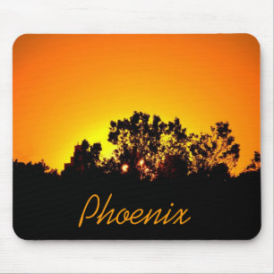 Farbige Sonnenuntergänge von Bobby Mikul mousepad