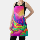 Farbige Sonnenuntergangsansicht Schürze (InSitu)