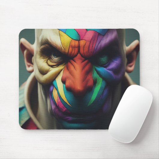 Farbige Soul-Maske Mousepad (Mit Mouse)