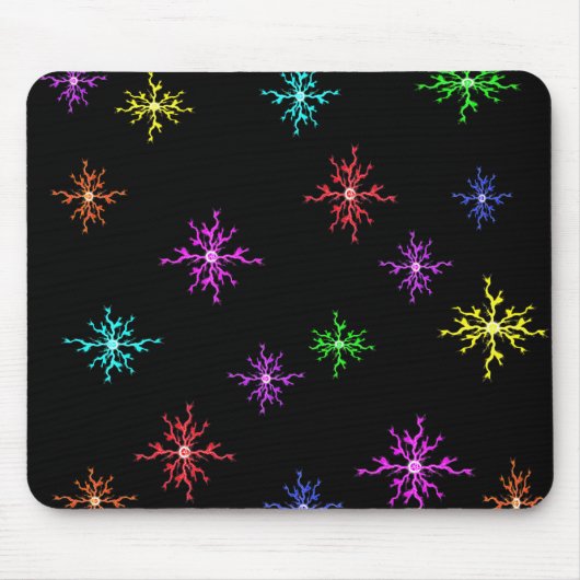 Farbige Sparks Blitzmousepad Mousepad (Vorne)