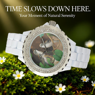 Farbige Sparrows Armbanduhr