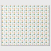 Farbige Spielwiese Geschenkpapier (Flach)