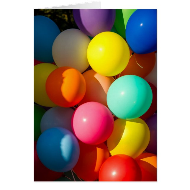 Farbige Spielzeugballoons (Vorne)