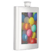 Farbige Spielzeugballoons Flachmann (Rechts)