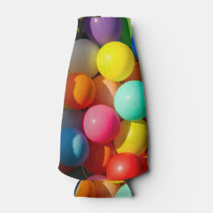 Farbige Spielzeugballoons Flaschenkühler