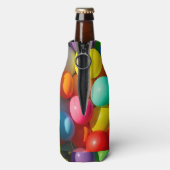 Farbige Spielzeugballoons Flaschenkühler (Flasche Rückseite)