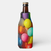 Farbige Spielzeugballoons Flaschenkühler (Flaschenvorderseite)