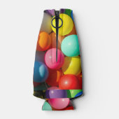 Farbige Spielzeugballoons Flaschenkühler (Rückseite)