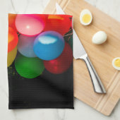 Farbige Spielzeugballoons Handtuch (Viertel Falte)