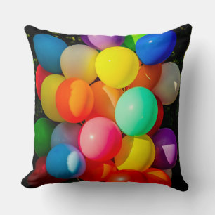 Farbige Spielzeugballoons Kissen