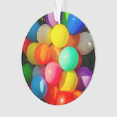 Farbige Spielzeugballoons Ornament (Vorderseite)