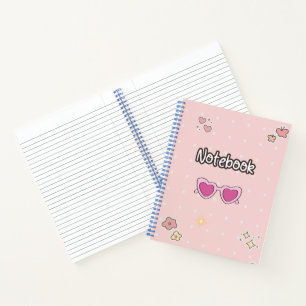 Farbige Spiralnotizbuch für kreative Kinder Notizblock