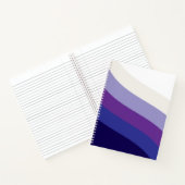 Farbige Spiralnotizbuch Notizblock (Innenseite)