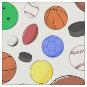 Farbige Sporthallen Random-Muster Stoff (Nahaufnahme)