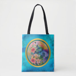 Farbige Springbrasse mit Blume Tasche