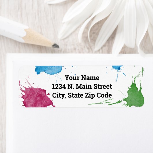 Farbige Spritzer (Insitu)