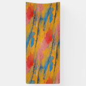 Farbige Spritzfarbe Banner (Vertikal)