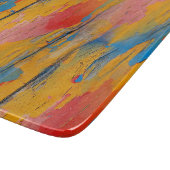 Farbige Spritzfarbe Schneidebrett (Ecke)