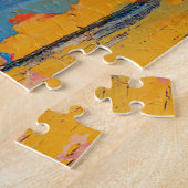 Farbige Spritzmalerei Puzzle (Seite)