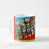 Farbige St Augustine Florida Kaffeetasse (Vorderseite Links)
