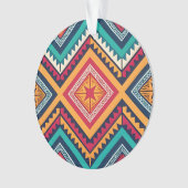 Farbige Stammesmuster Ornament (Vorderseite)