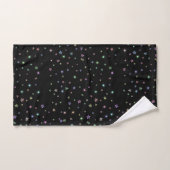 Farbige Stars Handtuchhalter Set (Handtuch)