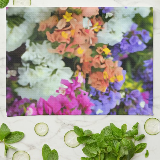 Farbige Statie Geschirrtuch (Gefaltet)