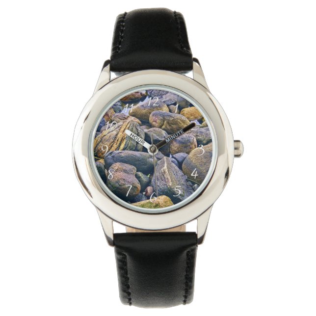 Farbige Steine    Armbanduhr (Vorderseite)