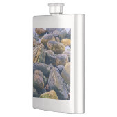 Farbige Steine Flachmann (Links)