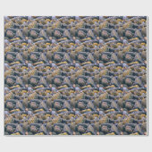 Farbige Steine Geschenkpapier (Flach)