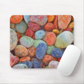 Farbige Steine, Kies, Felsen Mousepad (Mit Mouse)