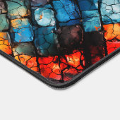 Farbige Steine Schreibtischunterlage (Ecke)