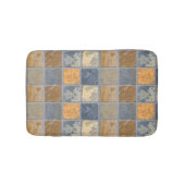 Farbige Steinfliesen Badematte (Vorderseite)
